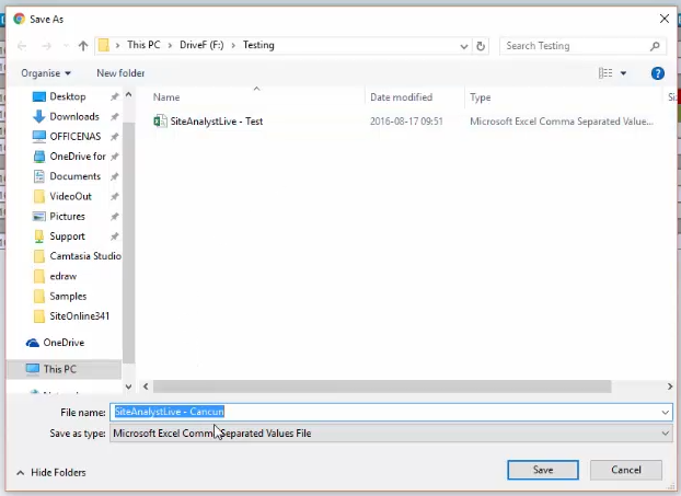 Exporting Tables & Charts